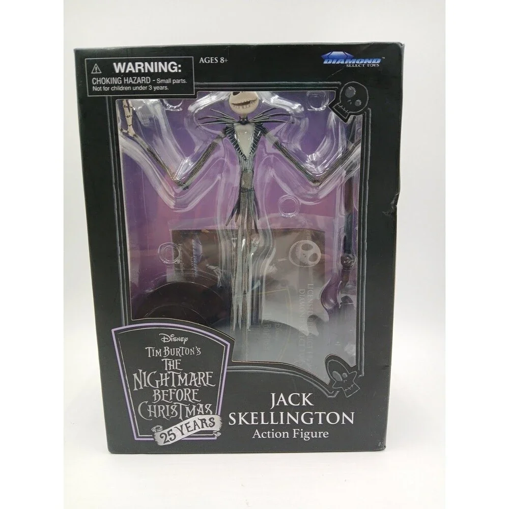 Diamond Select – JACK SKELLINGTON – Nightmare Before Christmas NEW Damaged Box